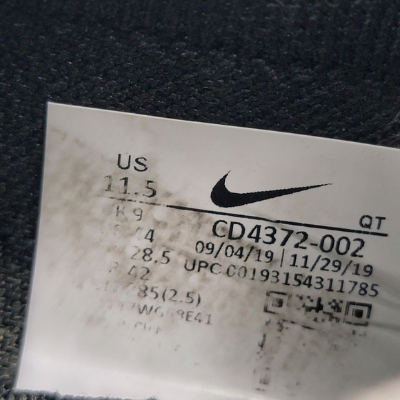 Nike React Infinity Running Shoes Mens 11.5 - Picture 4 of 12